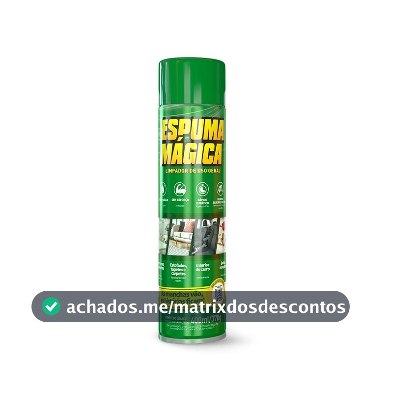 Espuma Mágica Aerossol 400ml / 370g