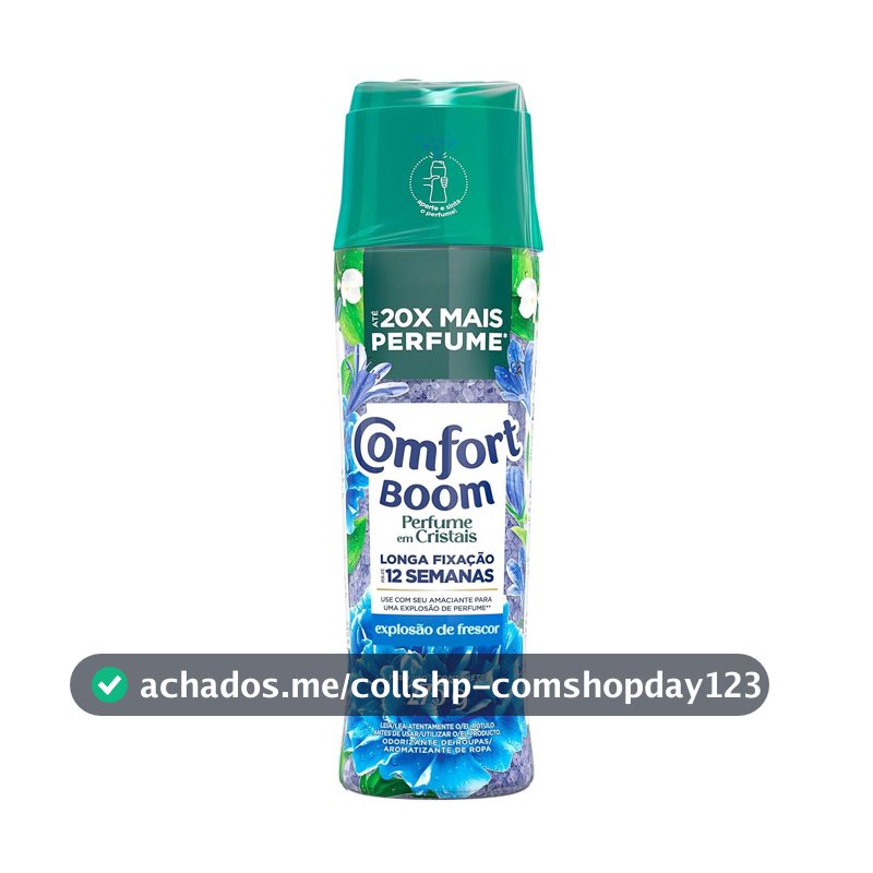 Comfort Boom Perfume em Cristais Explosão de Frescor 275G