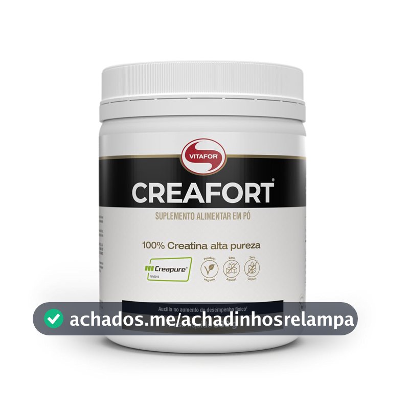 Vitafor - Creafort Creapure Creatina - 300g, Neutro