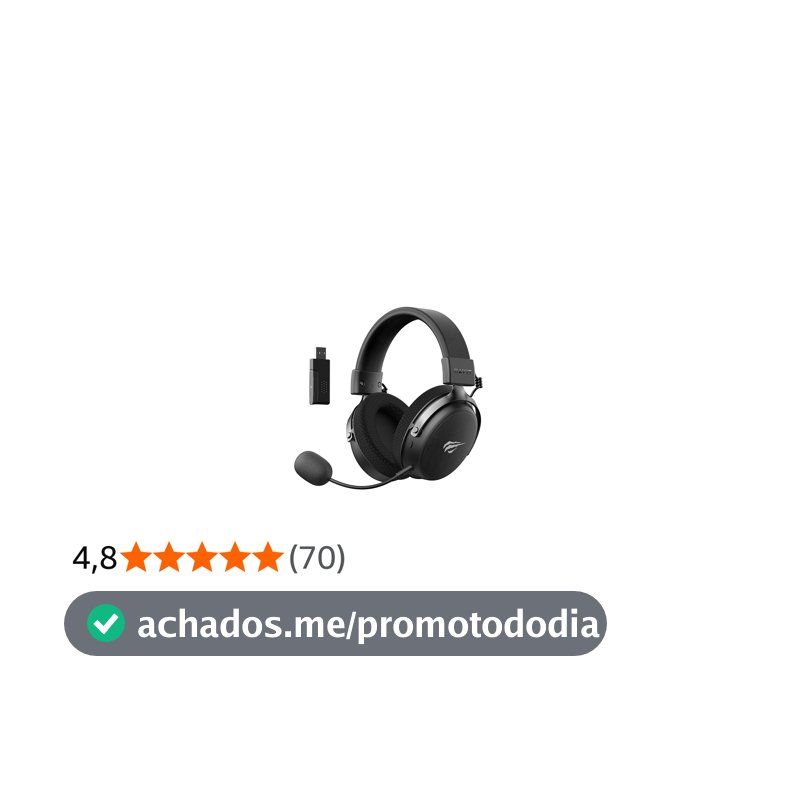 Fone de Ouvido Headset Havit H2015 Pro, Black