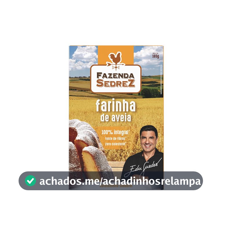 Fazenda Sedrez Farinha De Aveia 165G