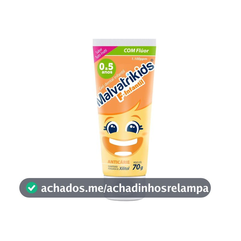 Malvatrikids F Infantil gel 70g