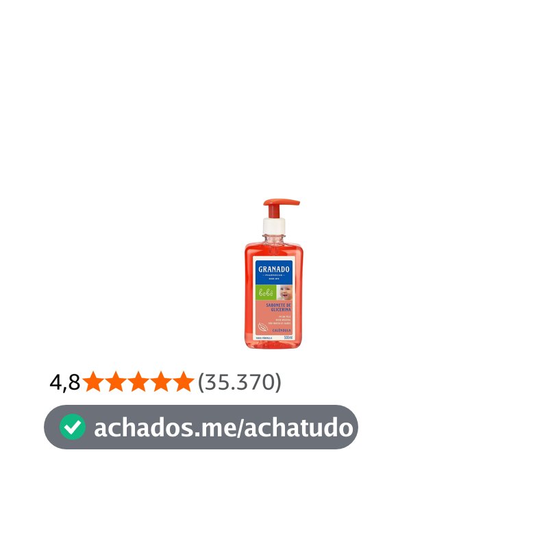 Granado Sabonete Líquido Bebê, Calêndula, 500ml