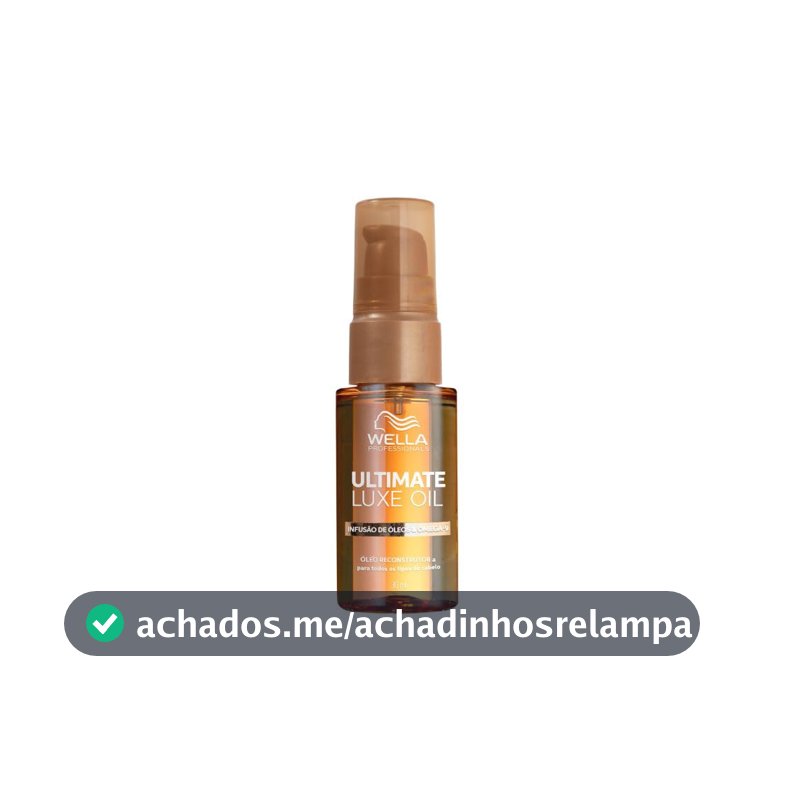 Óleo Wella Professionals Ultimate Luxe Oil 30ml