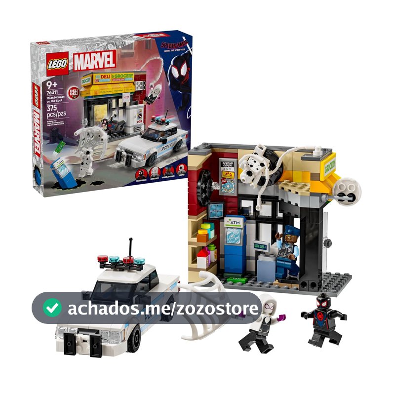LEGO Super Heroes Marvel Aranhaverso: Miles Morales vs. Spot 76311
