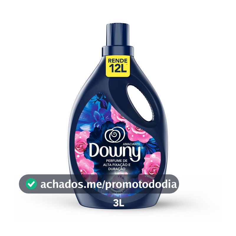 Downy Amaciante Concentrado Líquido Brisa Intenso 3L – Rende 12L