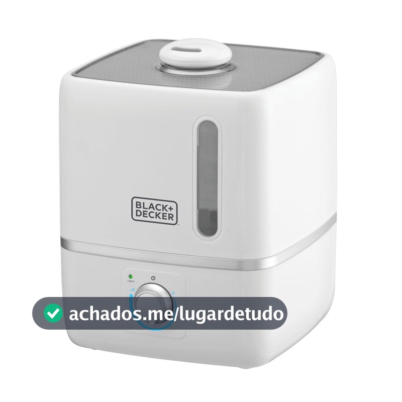 BLACK+DECKER Umidificador de Ar Portátil AIR1000 Capacidade de 2,5L Bivolt