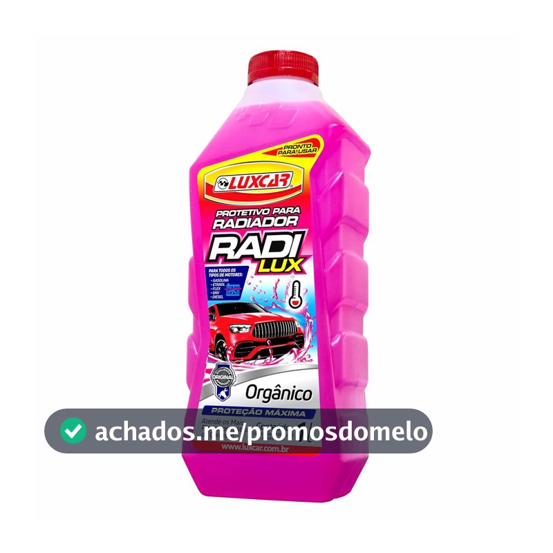 Luxcar Aditivo para Radiador 1l – Orgânico Máxima Proteção