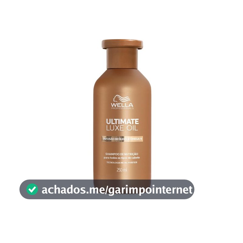 Shampoo Wella Professionals Ultimate Luxe Oil 250ml