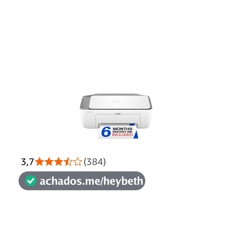 HP DeskJet 2923 Impressora a jato de tinta colorida