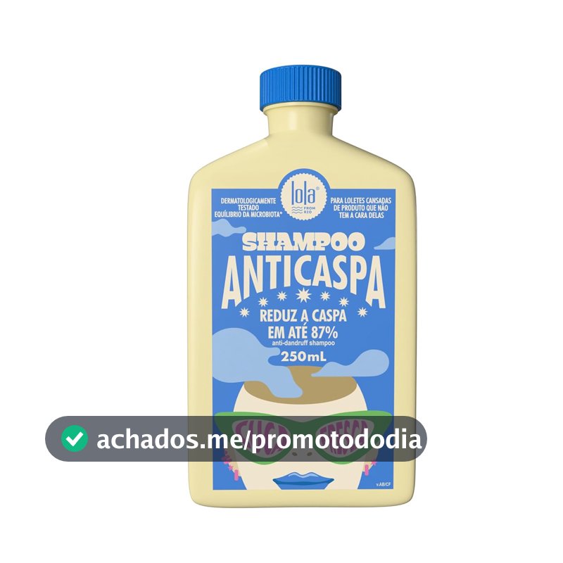 Shampoo Anticaspa Lola Cosmetics Cuca Fresca 250 ml