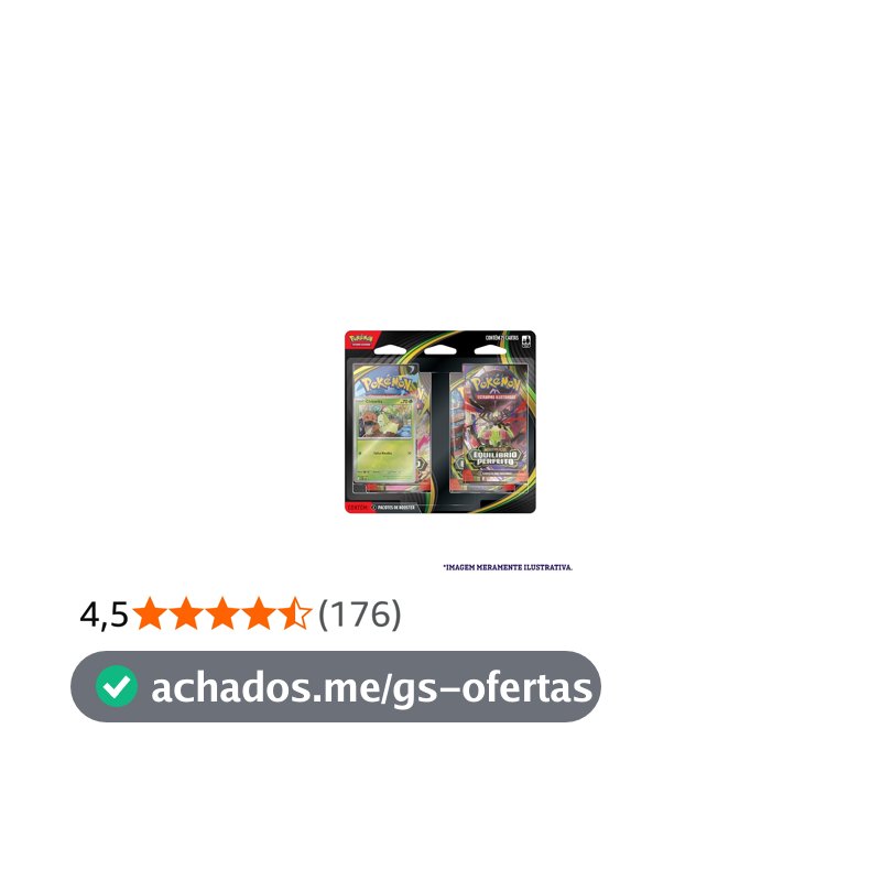 Pokémon TCG: Mega Evolução - Equilíbrio Perfeito - 4-Pack Blister - Português