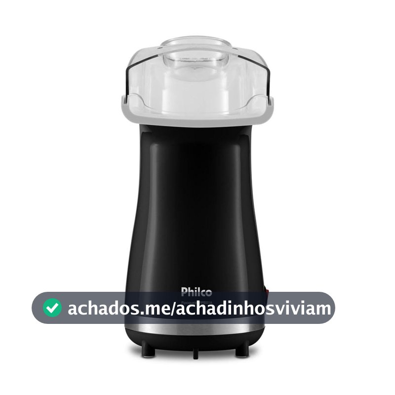 Pipoqueira Elétrica Sem Óleo Philco 1200W PPIE01A 127V