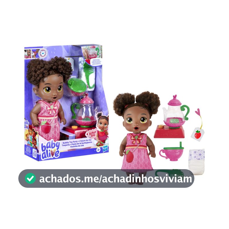 Boneca Baby Alive Festinha do Cha Berry