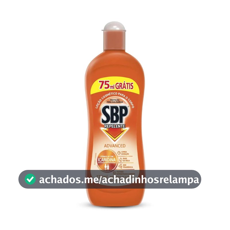 SBP Repelente Advanced Loção 175 ml