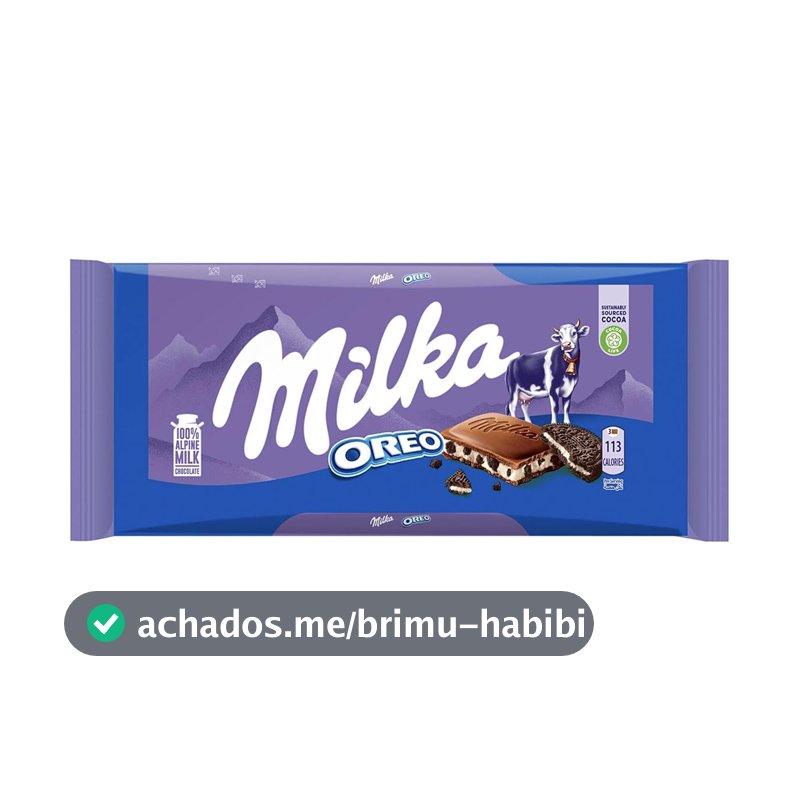 Chocolate Milka Oreo 100g