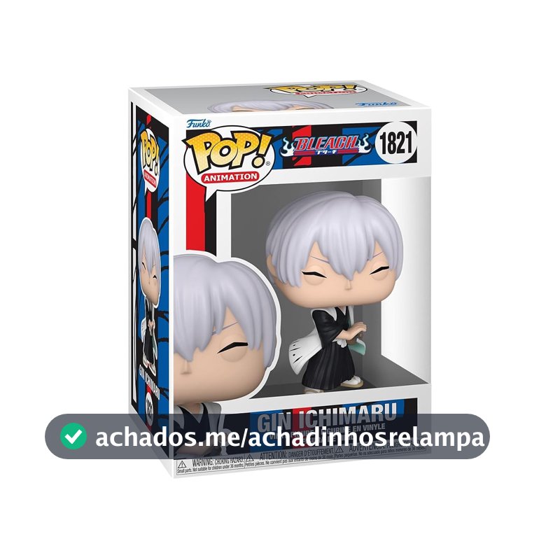 Funko Pop Animation: Bleach - Gin Ichimaru - Collectable Vinyl Figure - Gift Idea - Official Merchandise - Toys for Kids & Adults - Anime Fans - Model Figure for Collectors and Display