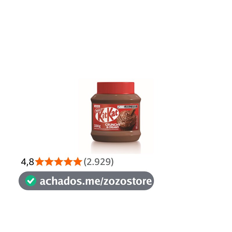 KitKat Creme Crocante de Chocolate – Pasta para Passar, 330 g