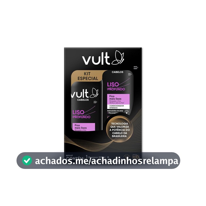 Vult Promopack Shampoo e Condicionador Liso Profundo 2x200ml
