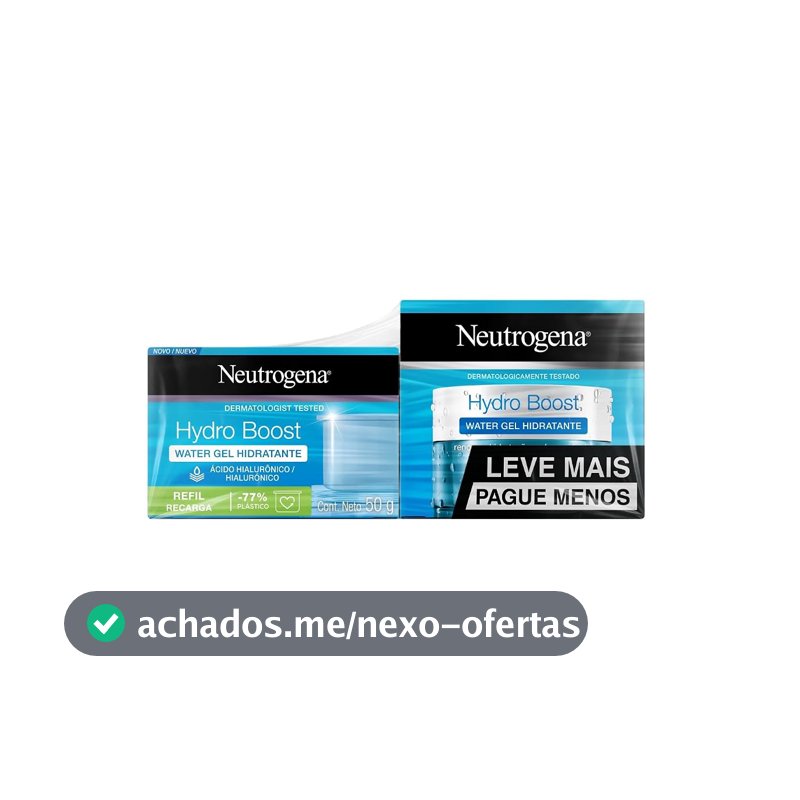 Hidratante Facial em Gel Neutrogena, 50g, Kit com 2 Unidades
