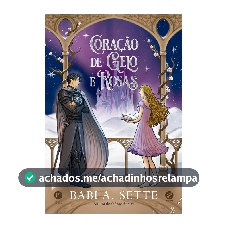 Coração de gelo e rosas