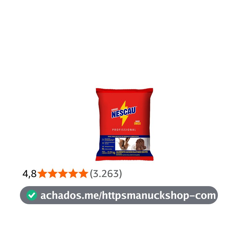 Achocolatado NESCAU® 2,01kg