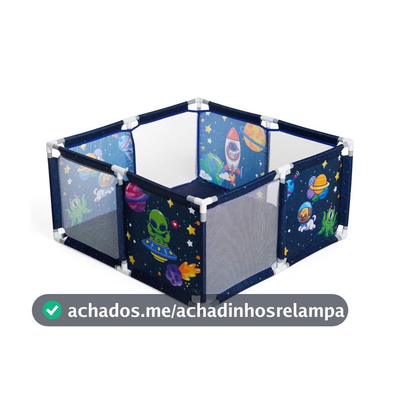 Maxi Baby Cercadinho de Bebê Chiqueiro Portátil Playpen2 (Azul)