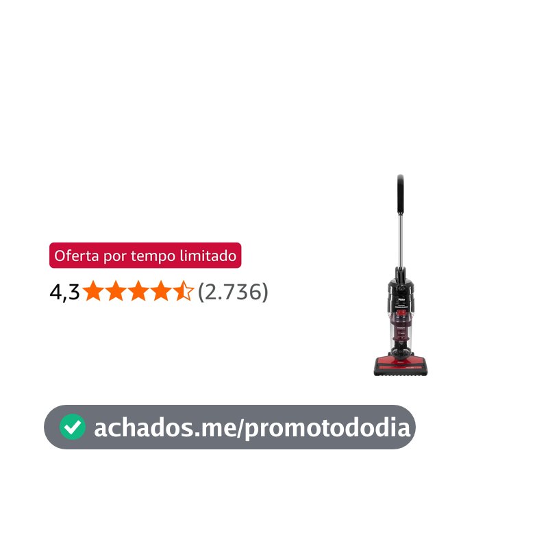 Philco Aspirador Pó Vertical Power Clean 2000W PAS4000V 127V
