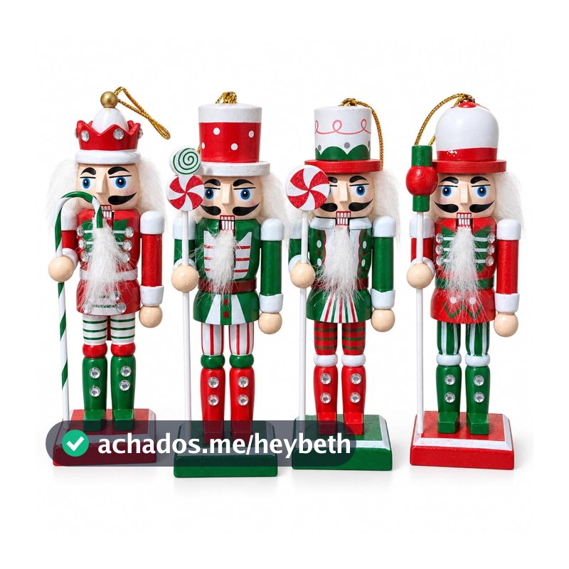 Kit 4 Quebra-Nozes de 13 cm