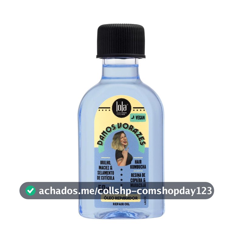 Danos Vorazes Óleo Reparador 50ml , Lola Cosmetics