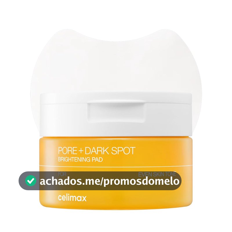 Pads Faciais Clareadores Celimax, Poros e Manchas Escuras, 100ml