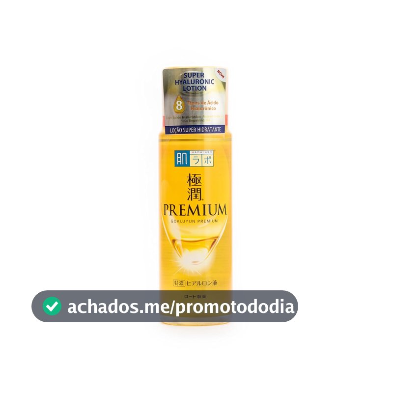 Hada Labo® Gokujyun Super Hyaluronic Lotion - Loção Hidratante facial com 8 tipos de Ácido Hialurônico e ingredientes de luxo - Hidratação e reparação profunda