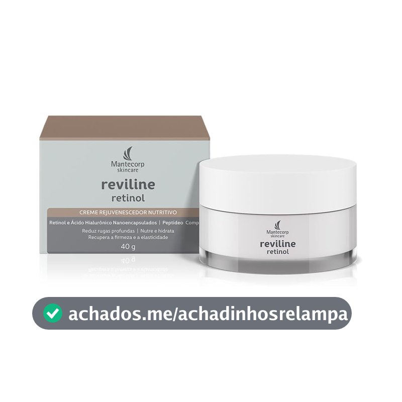 Creme Rejuvenescedor Mantecorp Skincare Nutritivo Reviline Retinol Creme 40g