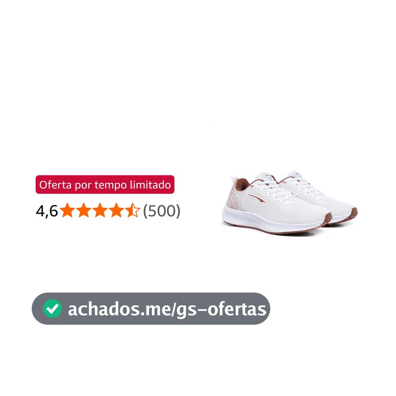 Tênis Caminhada Academia Feminino Treino Leve Confortavel