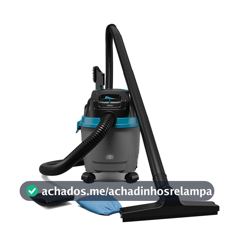 Aspirador de Pó e Água Philco PAS08A Função sopro 6,2L 1500W 127V