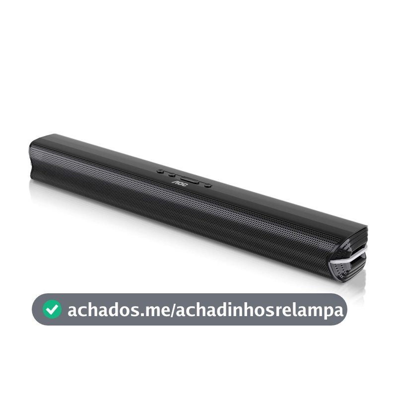 AOC ACS2410 Caixa de Som Soundbar 2.0 Canais