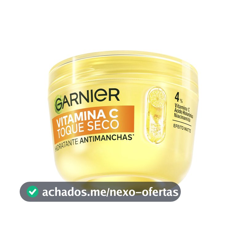 Skin Care Hidratante Facial Garnier Uniform & Matte Toque Seco 85g