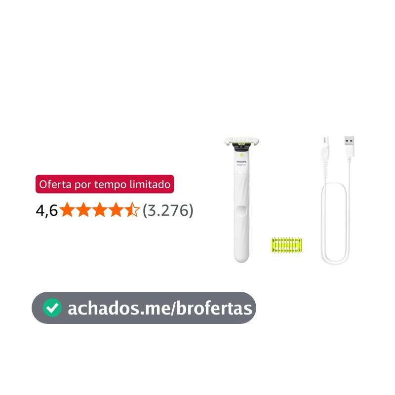 Philips OneBlade Intimate Aparador de Pelos Íntimos para Mulheres