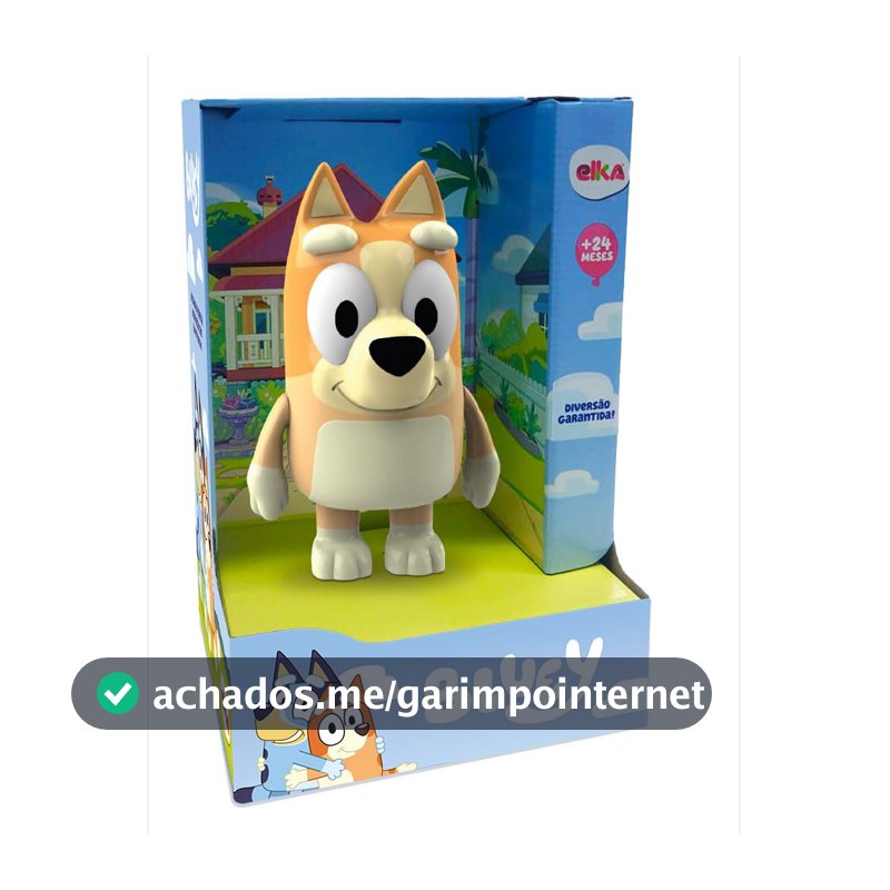 Boneca Bingo Elka, 21 cm, Bluey, Boneco, 2+ Anos