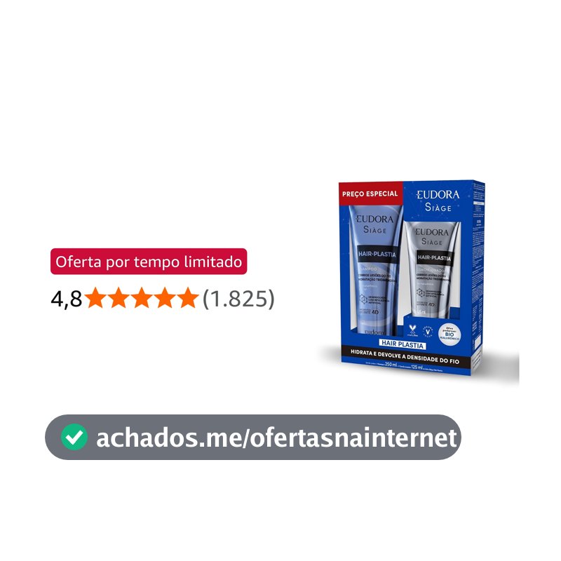Eudora SIàge Promopack Hair-Plastia
