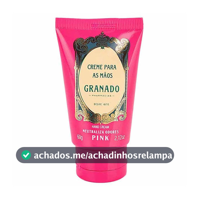 Granado Creme Para As Mãos, Rosa, 60g
