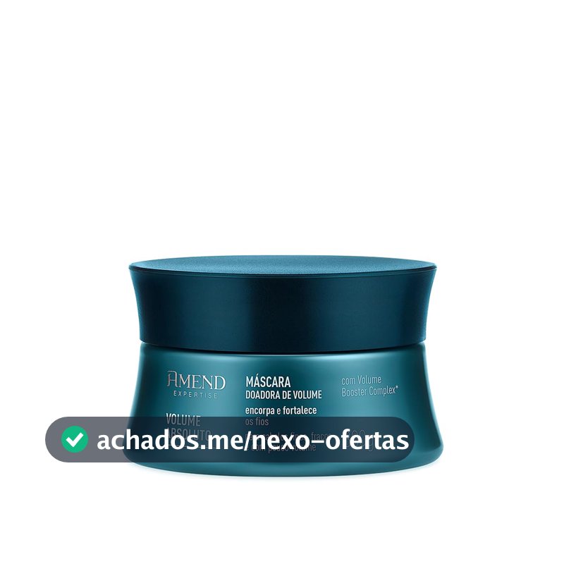 Máscara Capilar Amend Volume Absoluto, 300g