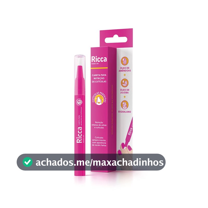 Ricca Caneta para Nutrição de Cutículas, 2ml
