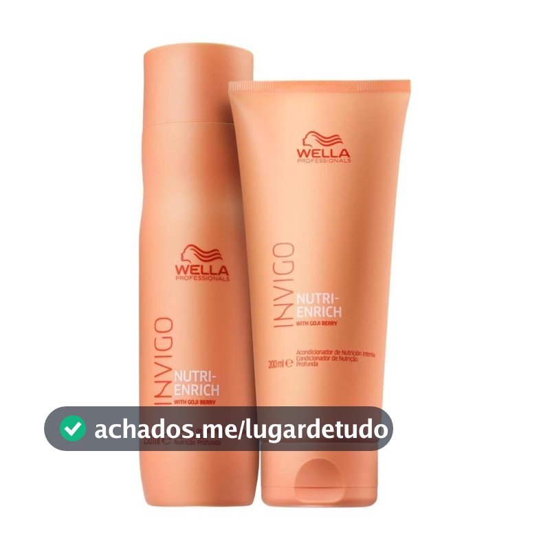 Kit Wella Professionals Invigo Nutri-Enrich Duo (2 Produtos)