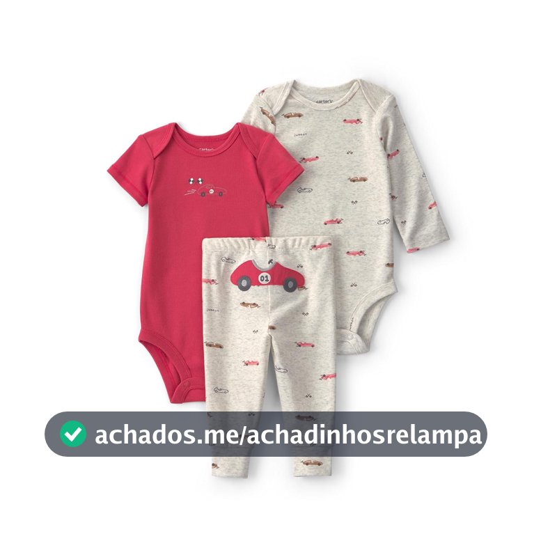 Conjunto de calça de 3 peças 3-piece Pant Set Carter'sMeninos
