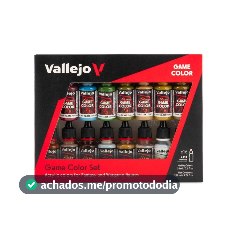 Vallejo CONJUNTO DE COR DO JOGO: ESPECIALISTA (16)
