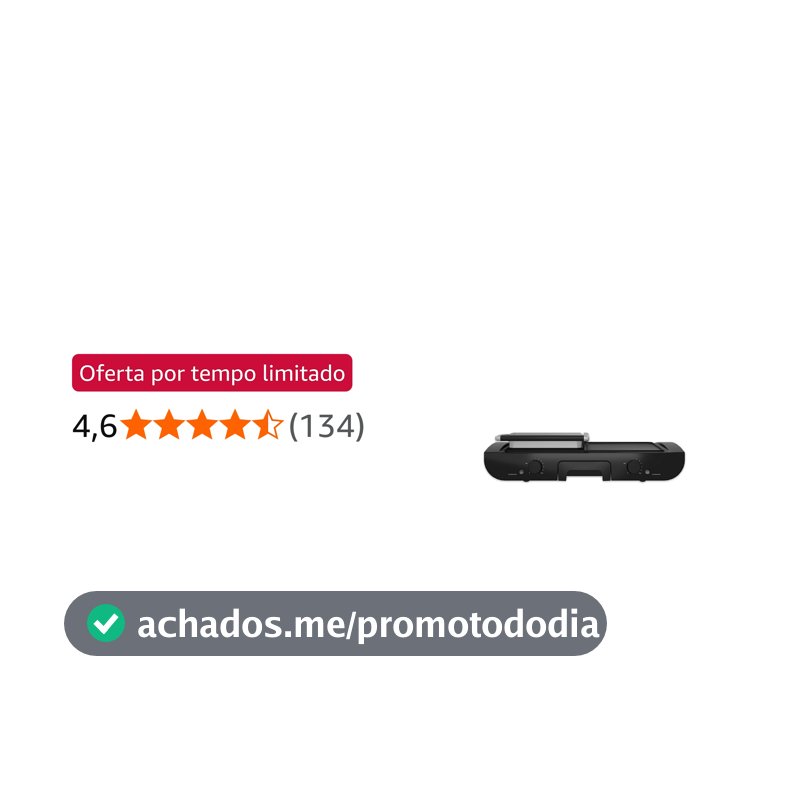 Philco Grill PGR31 7 Níveis de temperatura 1500W 220V Moderno Aço inoxidável