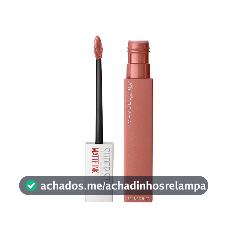 Batom Líquido Maybelline SuperStay Matte Ink, Cor 65, 5ml