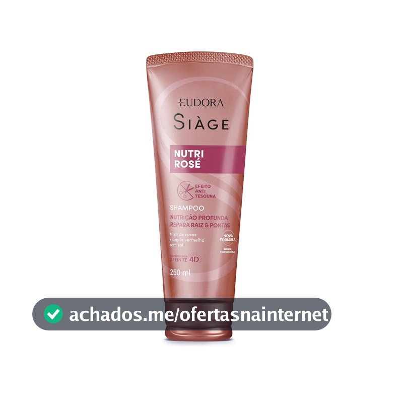 Eudora Siàge Shampoo Nutri Rose 250ml