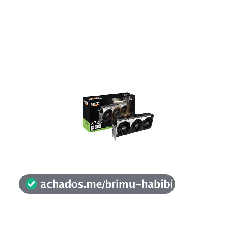 INNO3D Placa gráfica NVIDIA Geforce RTX 5090 X3 OC 32GB GDDR7 256-bit PCI Express Gen 5 Gaming - N50903-32D7X-17593928